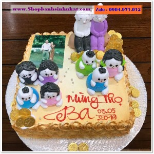 Bánh Sinh Nhật Mừng Thọ - OR74